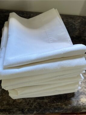 White Cotton Pillowcases